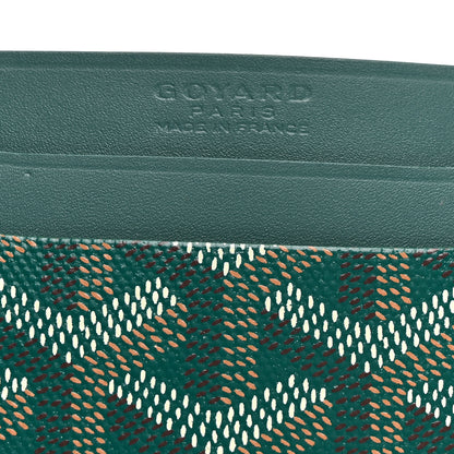 Goyard Goyardine Saint Sulpice Card Holder Green 6 of 8