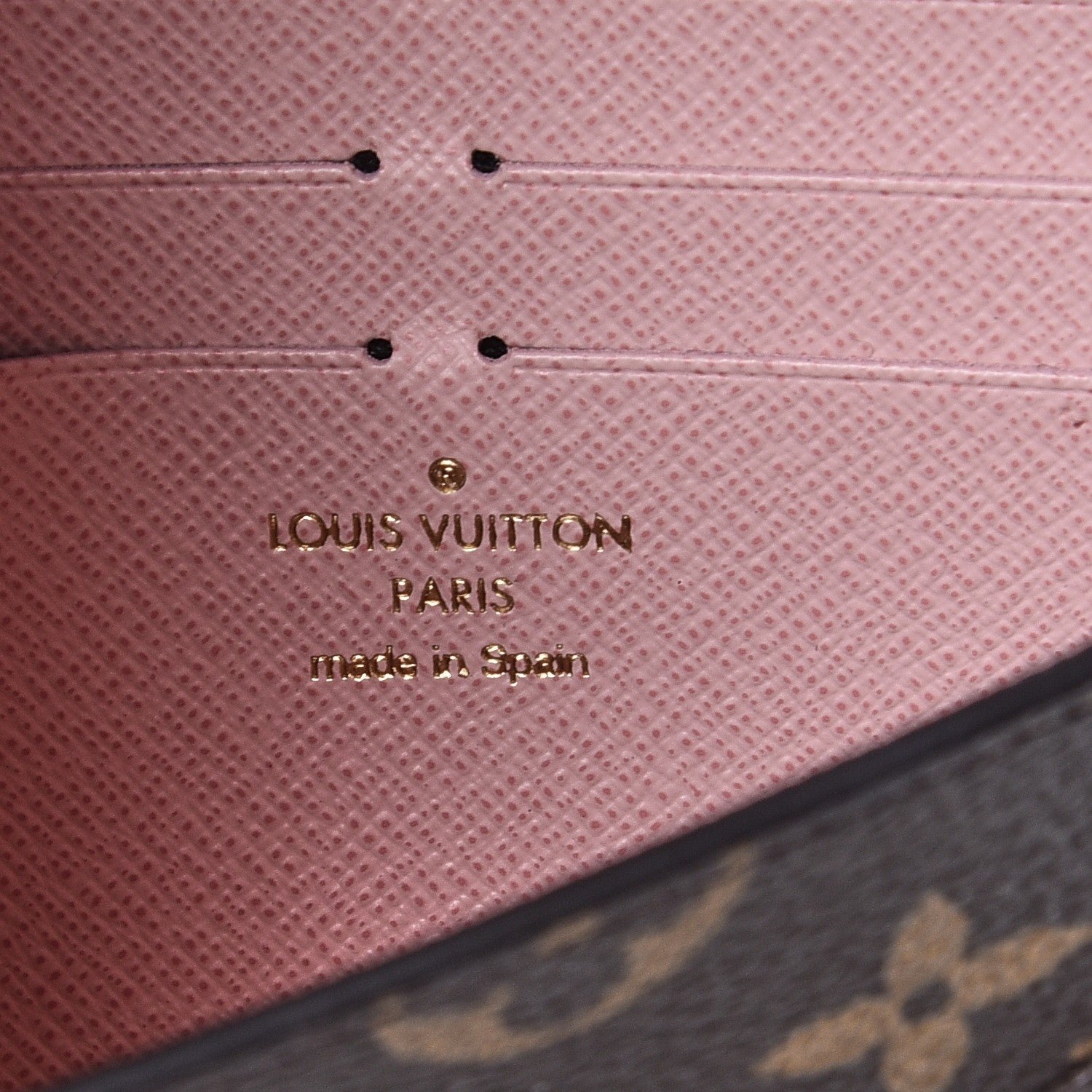 Louis Vuitton Monogram Jeanne Wallet Rose Ballerine 9 of 11