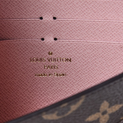Louis Vuitton Monogram Jeanne Wallet Rose Ballerine 9 of 11