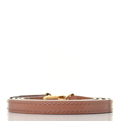 Louis Vuitton Patent 12mm Alma BB Shoulder Strap Rose Velours 2 of 3