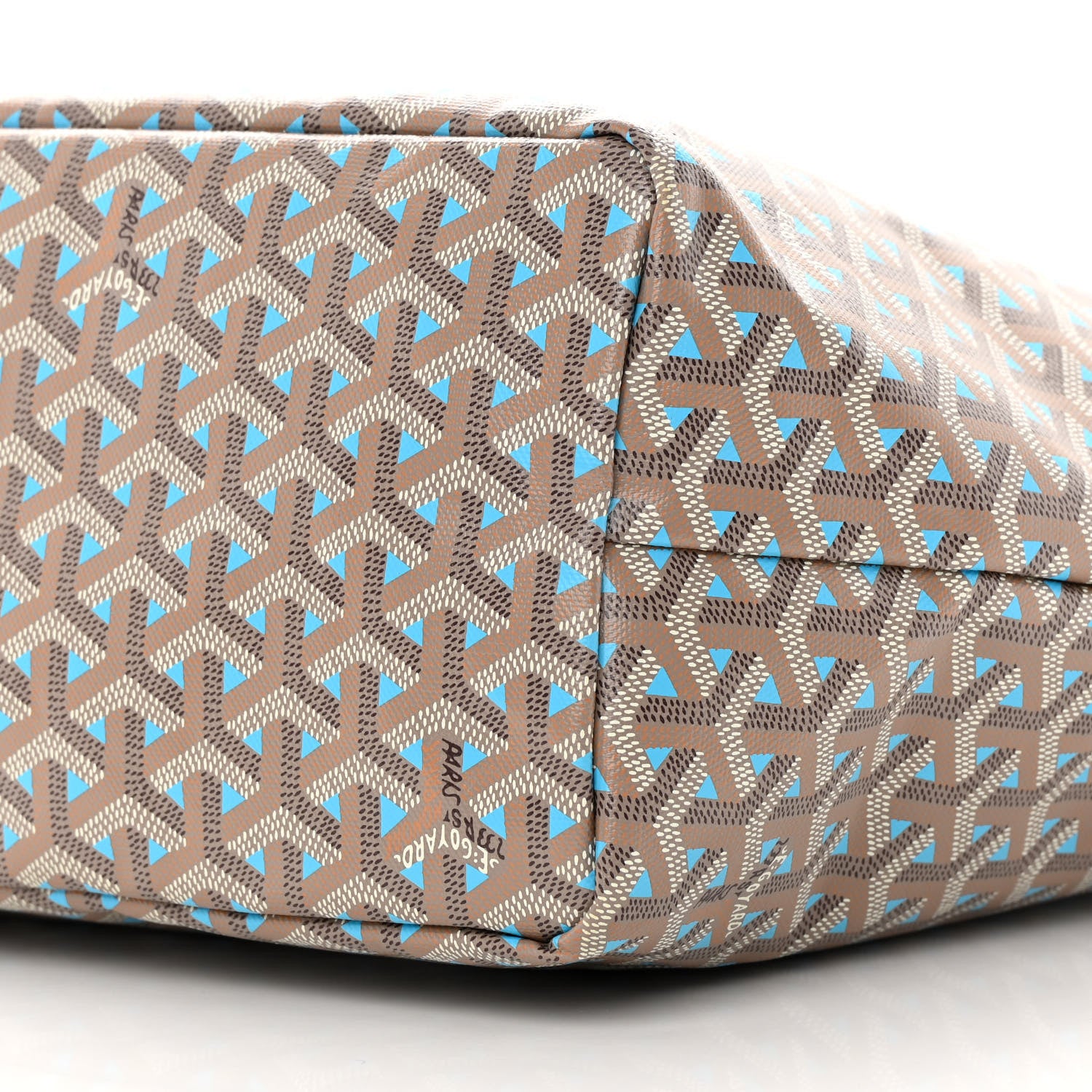 Goyard Goyardine Saint Louis Claire Voie PM Grege Turquoise 11 of 12
