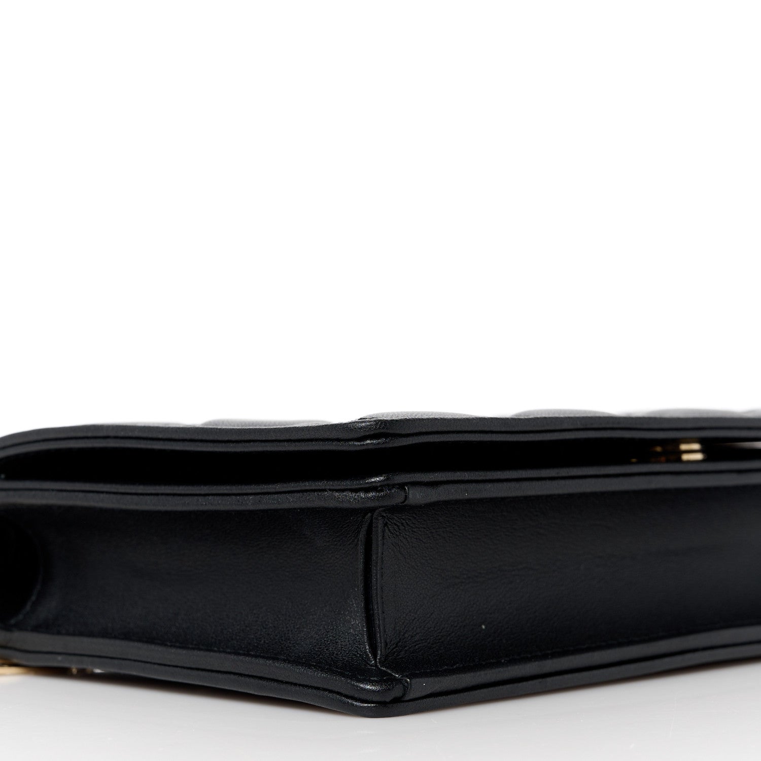 Christian Dior Lambskin Cannage Lady Dior Pouch Black 14 of 15