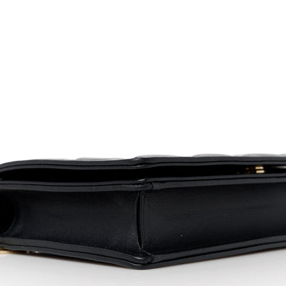 Christian Dior Lambskin Cannage Lady Dior Pouch Black 14 of 15