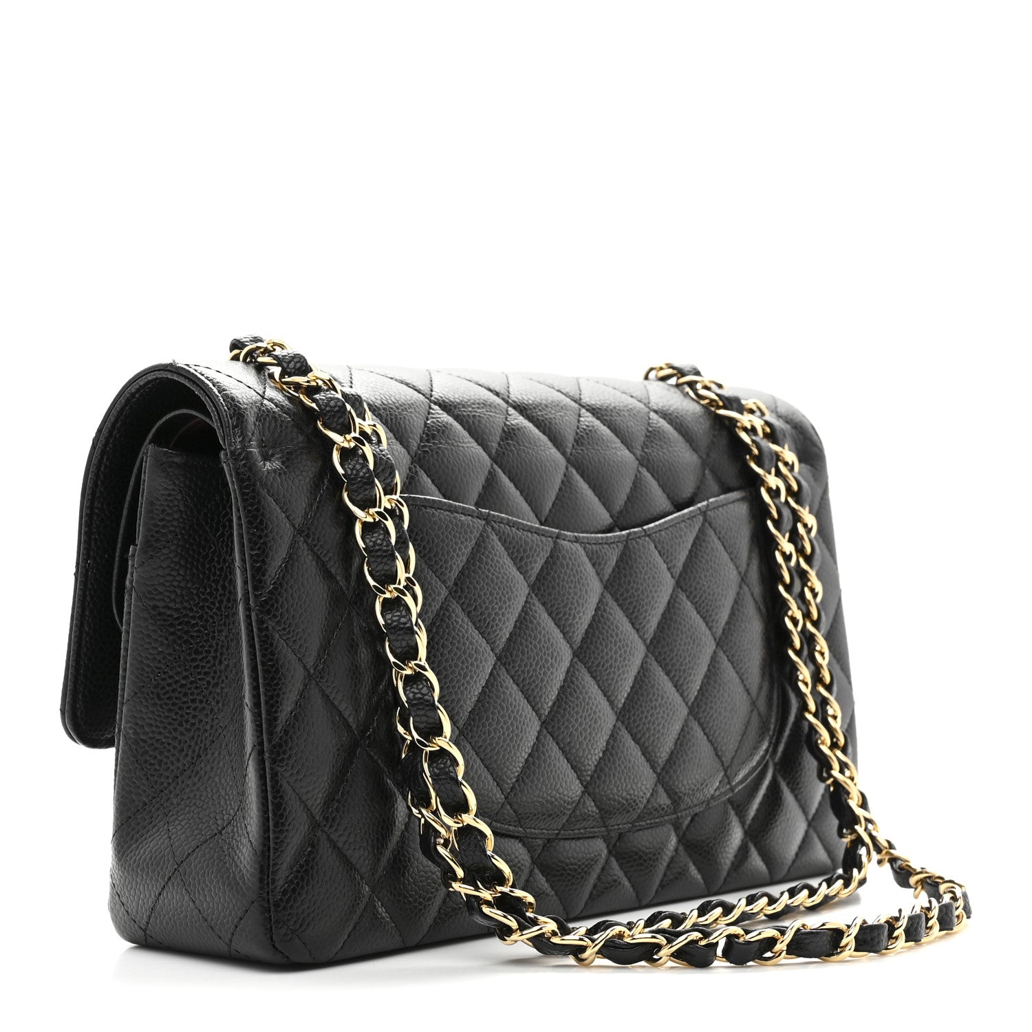 Chanel Caviar Quilted Medium Double Flap Black 4 of 11