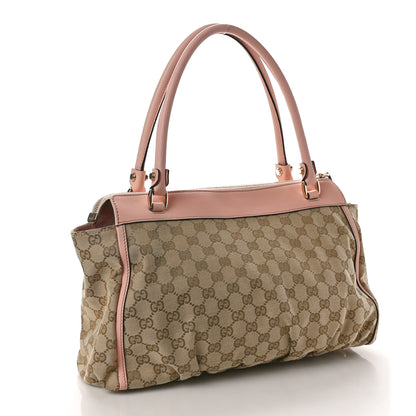 Gucci Monogram D Gold Tote Pink 3 of 15