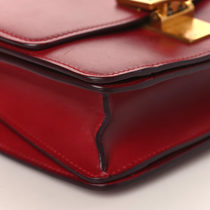 Celine Box Calfskin Small Classic Box Flap Bag Red 7 of 8