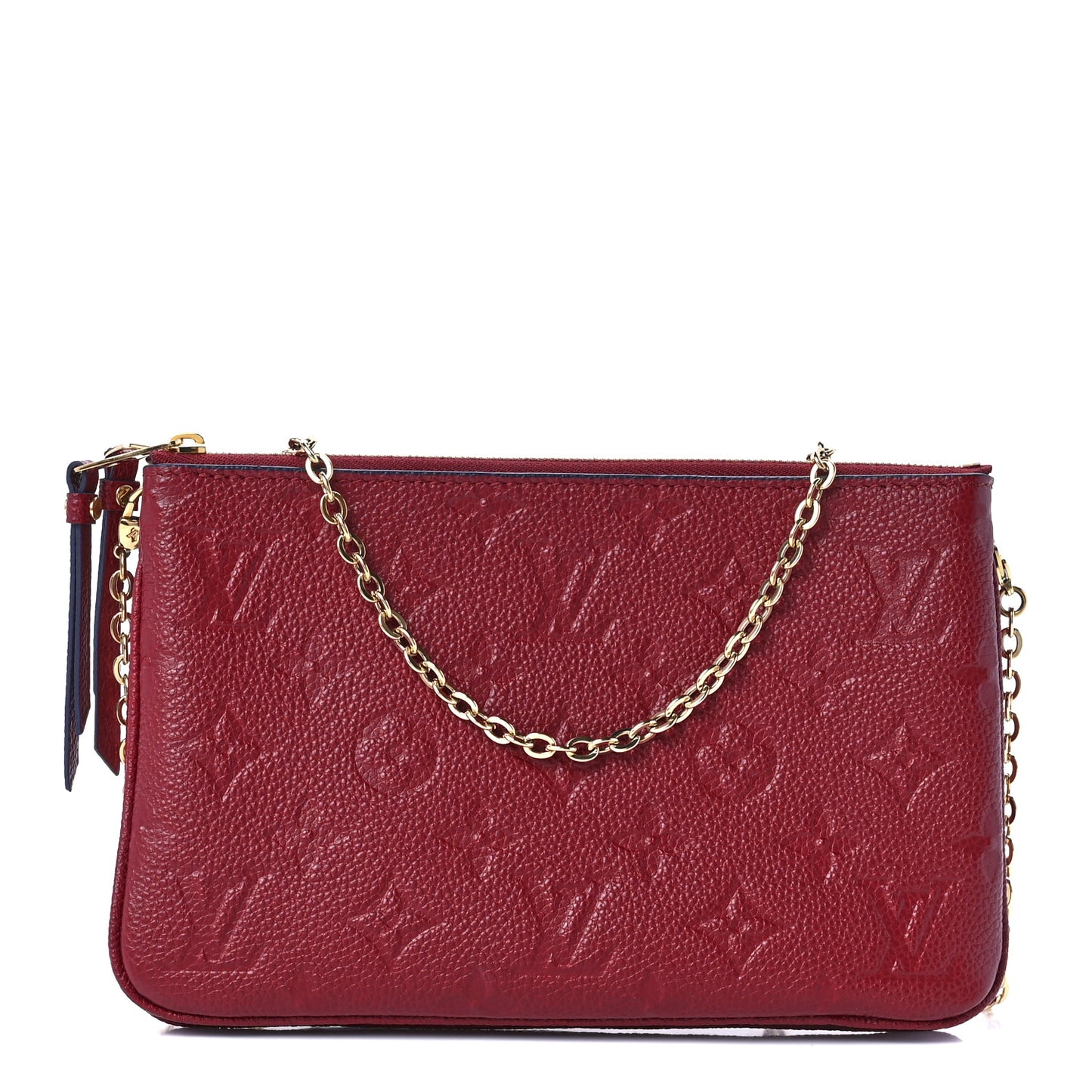 Empreinte Double Zip Pochette Cherry Berry