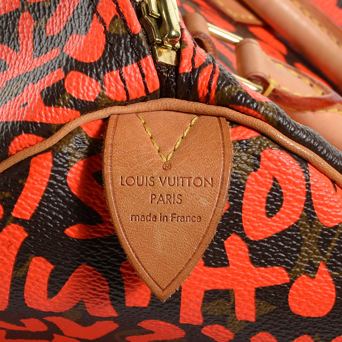 Monogram Graffiti Speedy 30 Orange