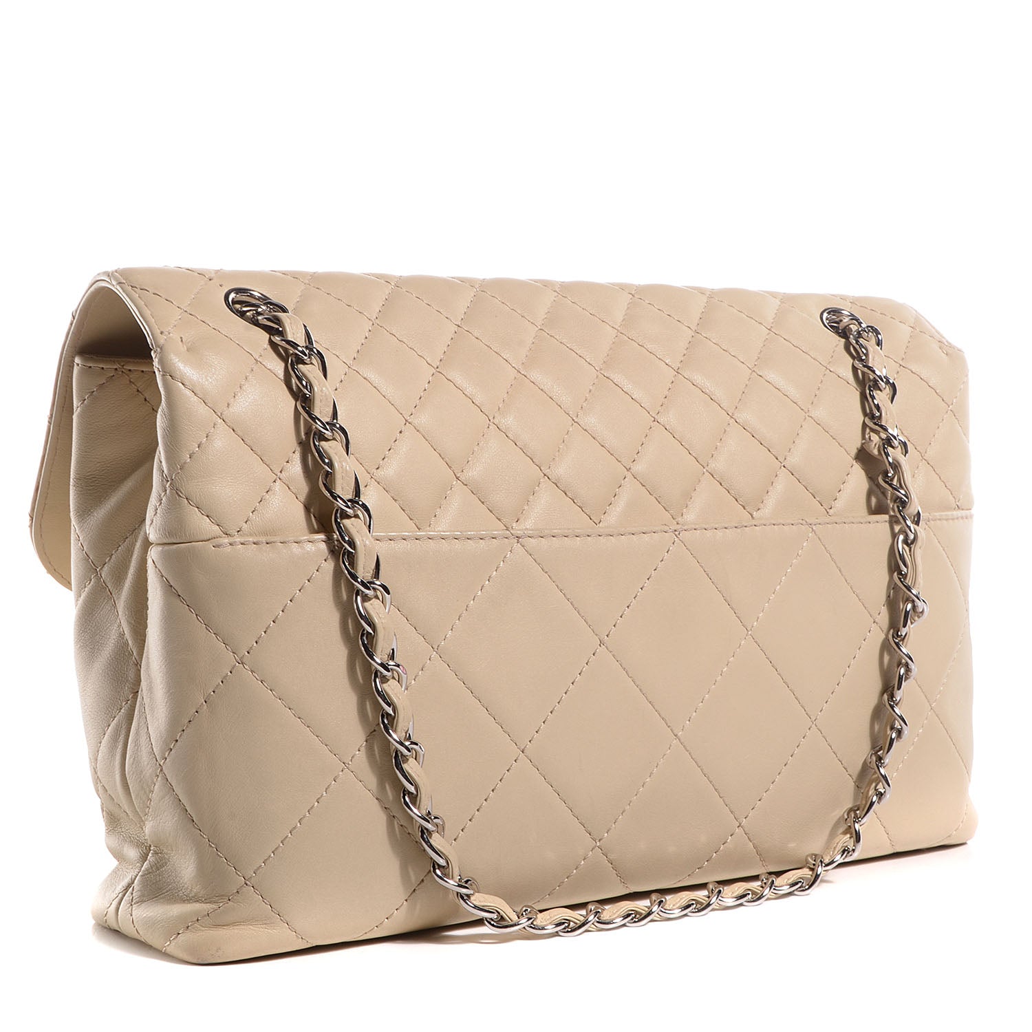 Chanel Calfskin Quilted In the Business Flap Bag Light Beige 3 of 8