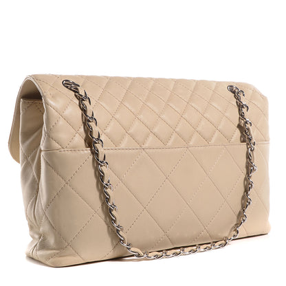 Chanel Calfskin Quilted In the Business Flap Bag Light Beige 3 of 8