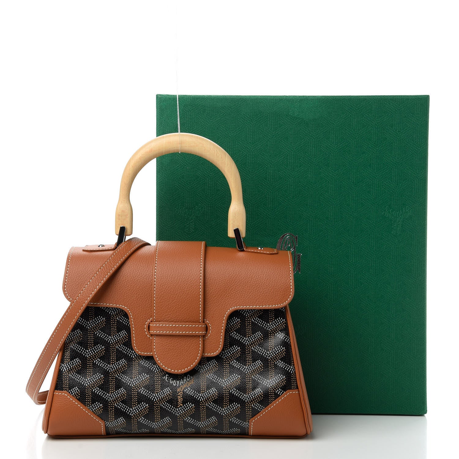 Goyard Goyardine Mini Saigon Black Gold 11 of 11