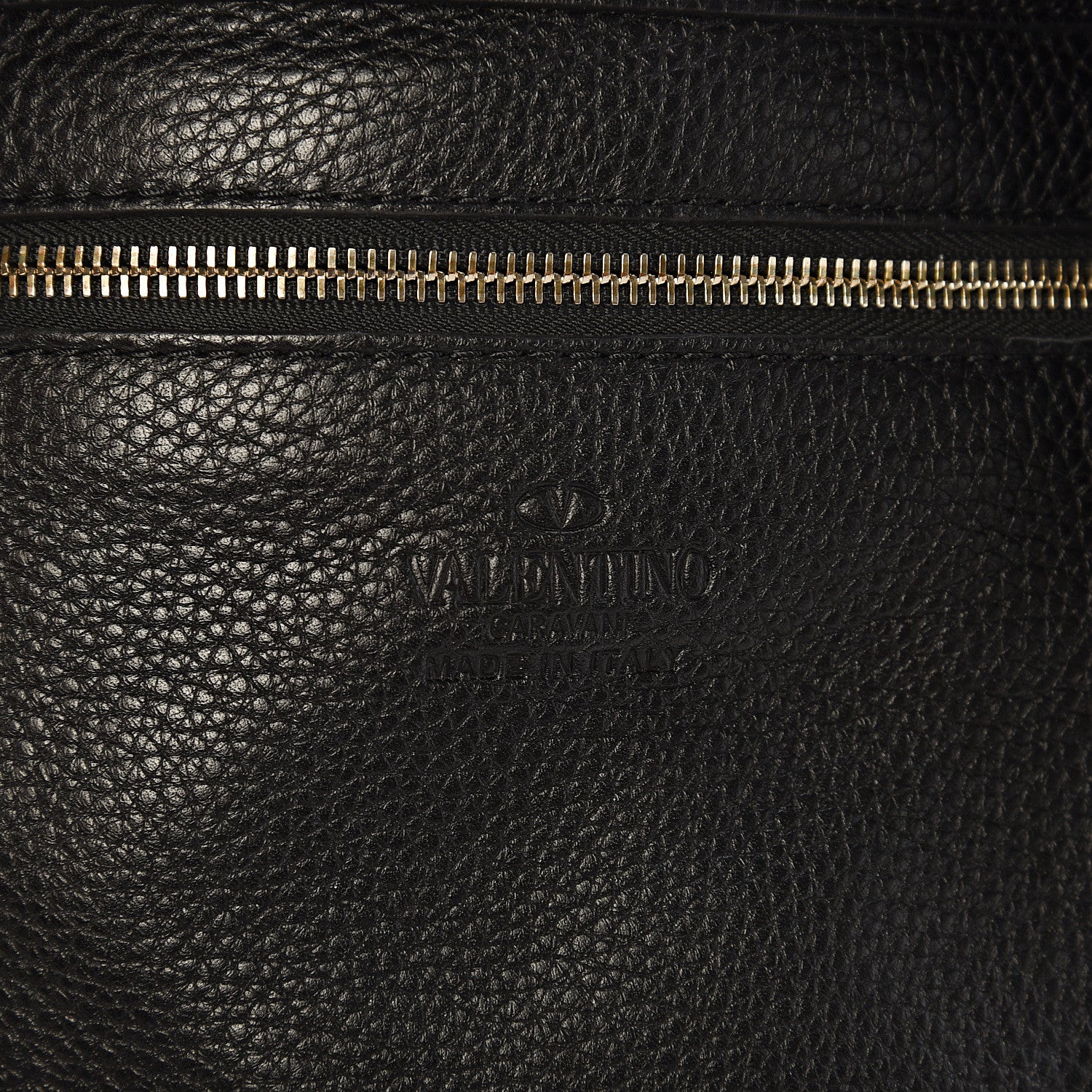 Valentino Garavani Pebbled Calfskin Small Rockstud Flip-Lock Messenger Bag Black 5 of 8
