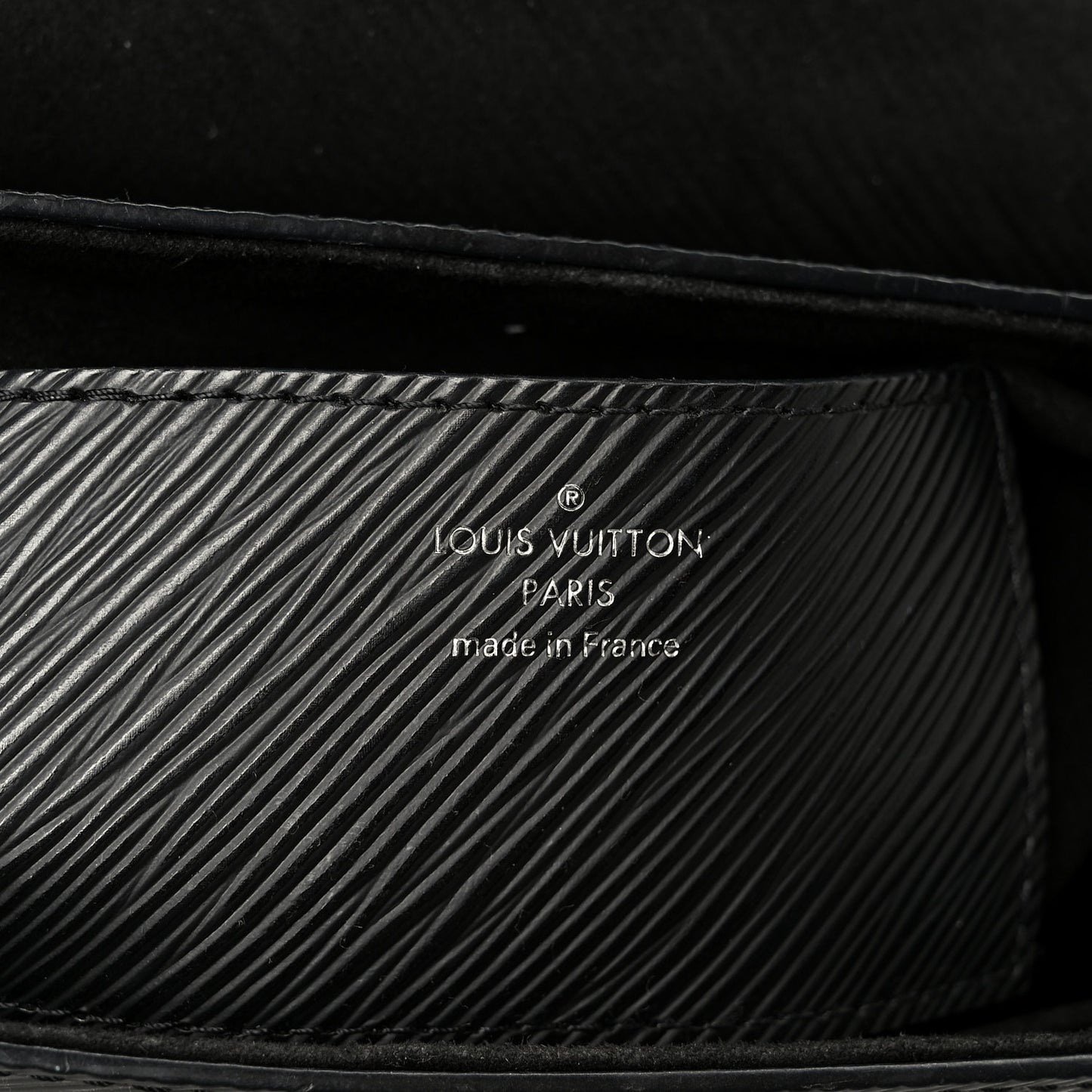 Epi Twist Shoulder Bag MM Black