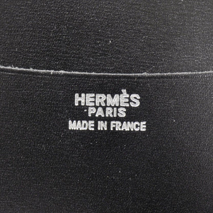 Hermes Leather Adaptable Annual Agenda w Refill Black 6 of 7