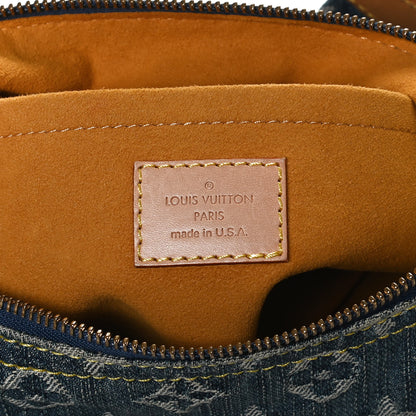 Louis Vuitton Monogram Denim Baggy PM Blue 6 of 9
