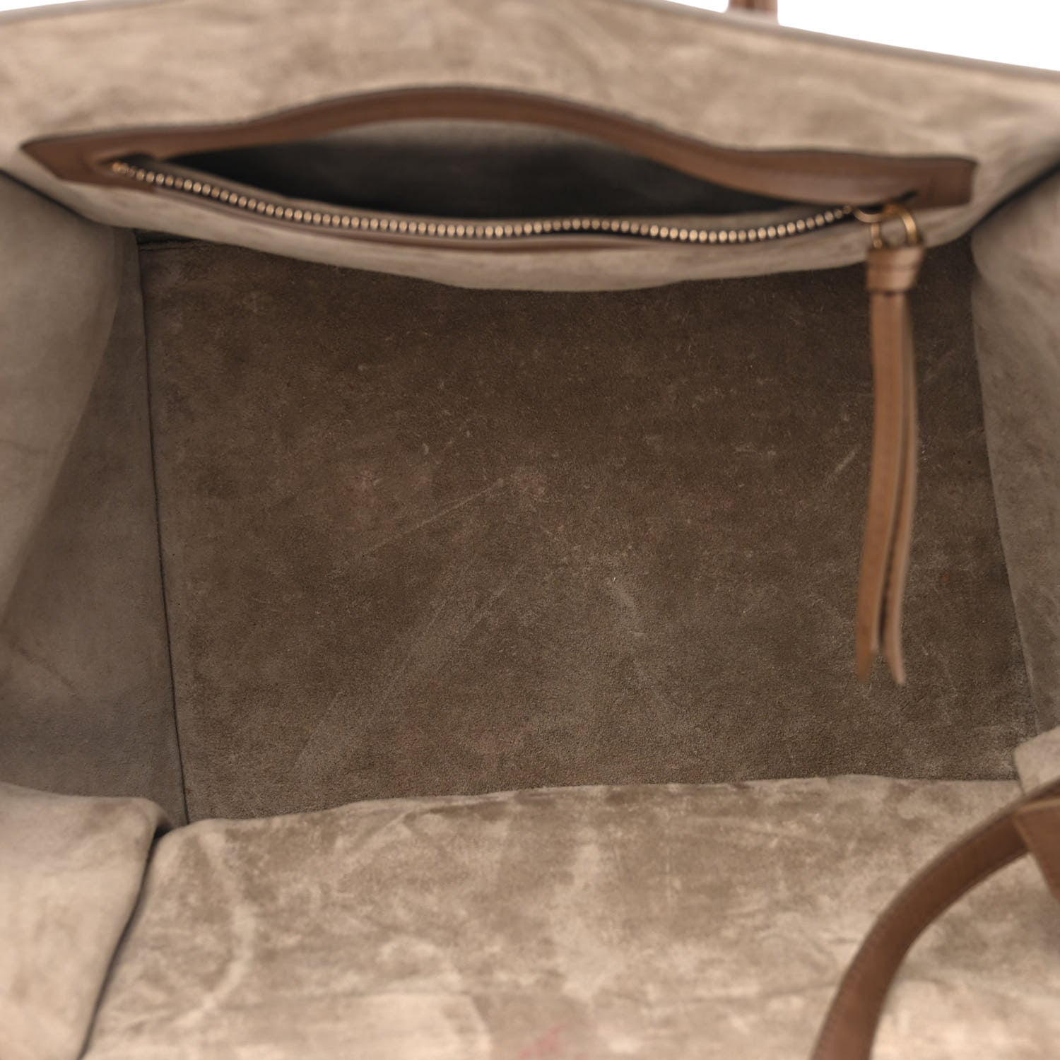 Celine Smooth Calfskin Medium Phantom Luggage Tan 4 of 22