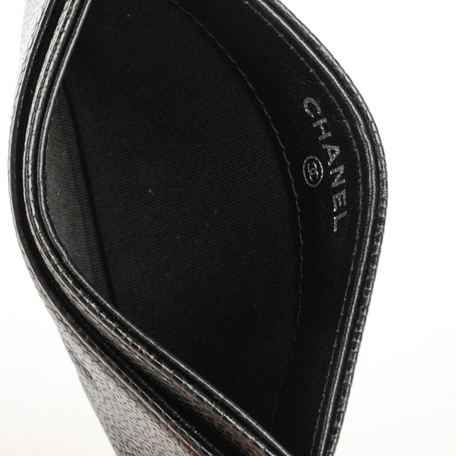 Chanel Caviar Timeless CC Card Holder Black 5 of 8