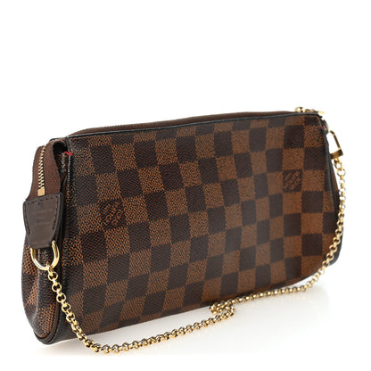 Louis Vuitton Damier Ebene Eva Clutch 3 of 10