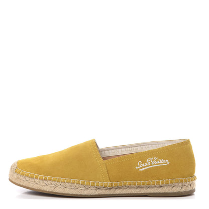 Louis Vuitton Suede Bidart Espadrilles 8 Maize 1 of 7