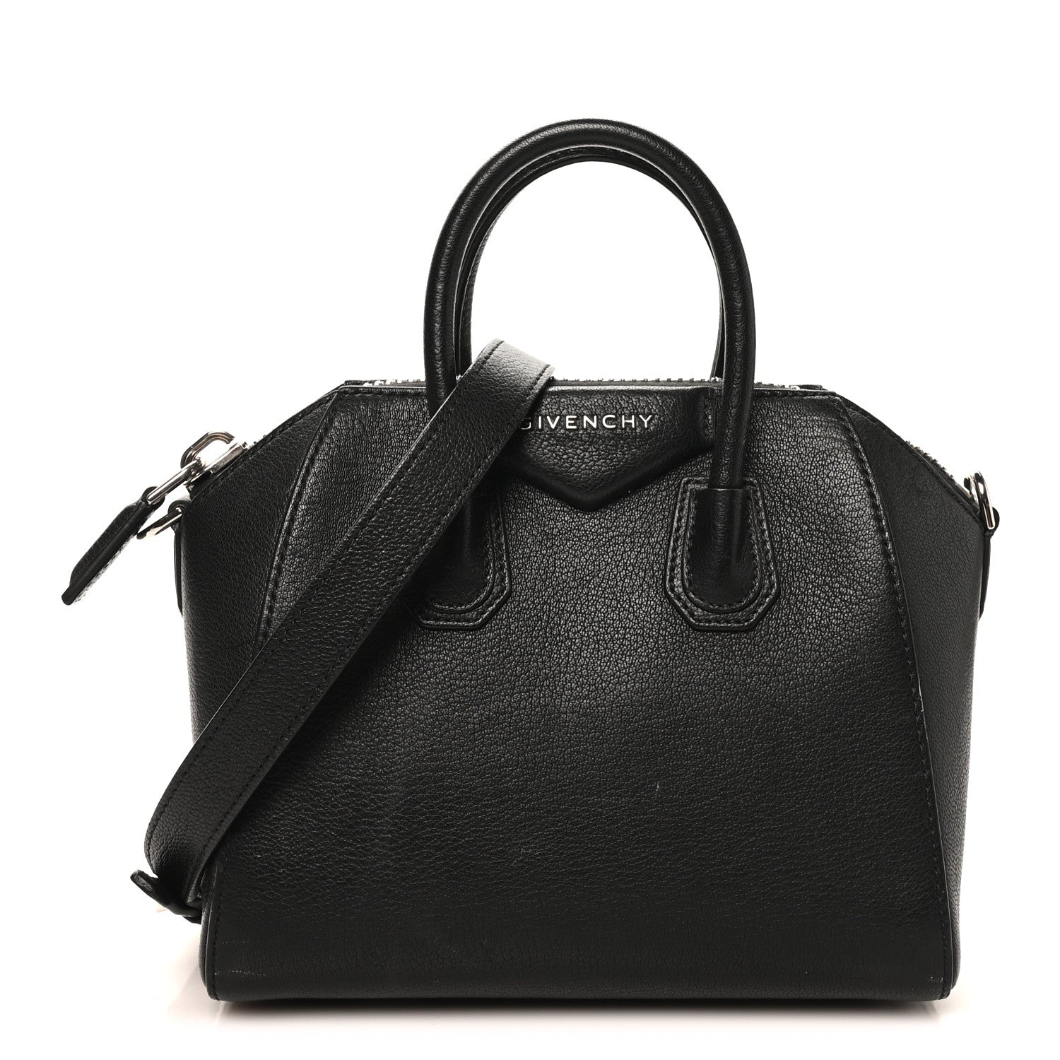Givenchy Sugar Goatskin Mini Antigona Black 1 of 9