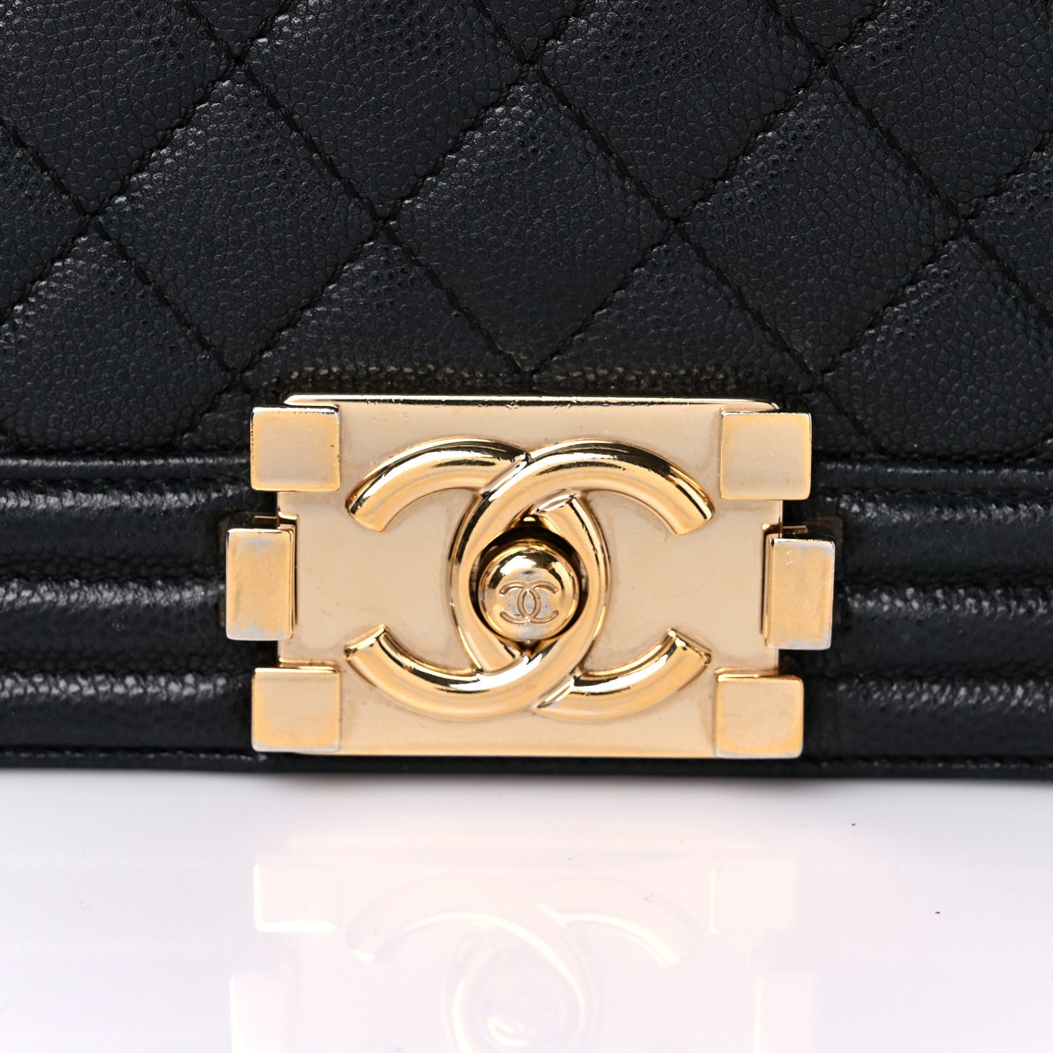 Chanel Caviar Quilted New Medium Boy Flap Black 13 of 16