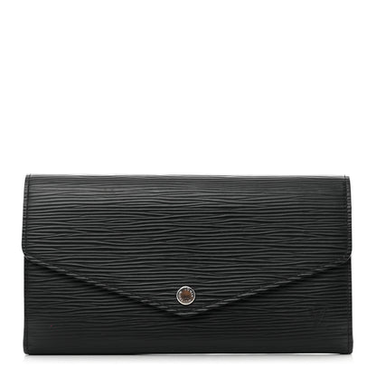 Louis Vuitton Epi Sarah Wallet NM Black 1 of 6