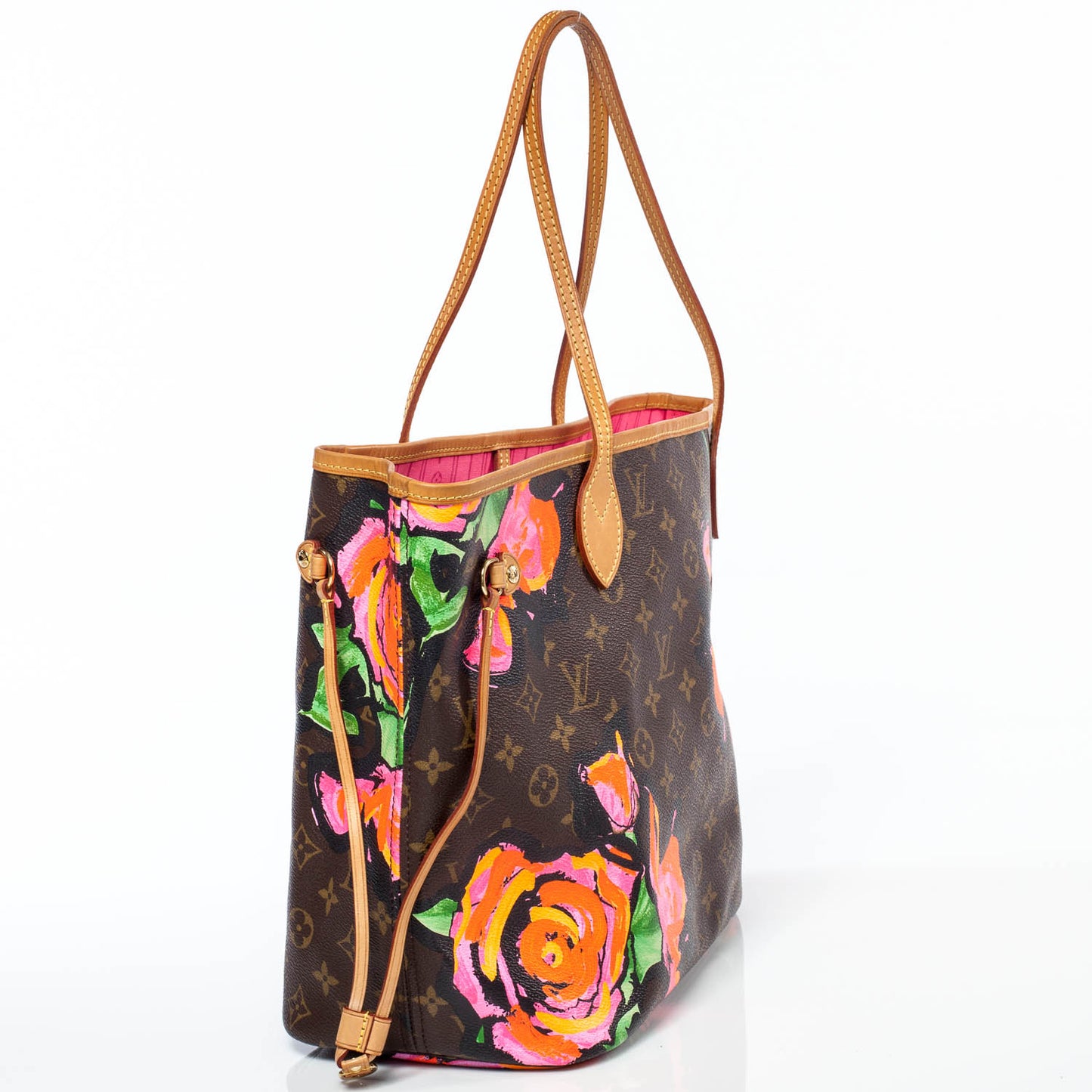 Monogram Roses Neverfull MM