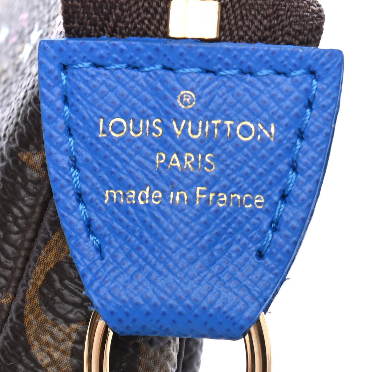 Louis Vuitton Monogram 2019 Christmas Animation Mini Venice Pochette Accessories Blue 8 of 10