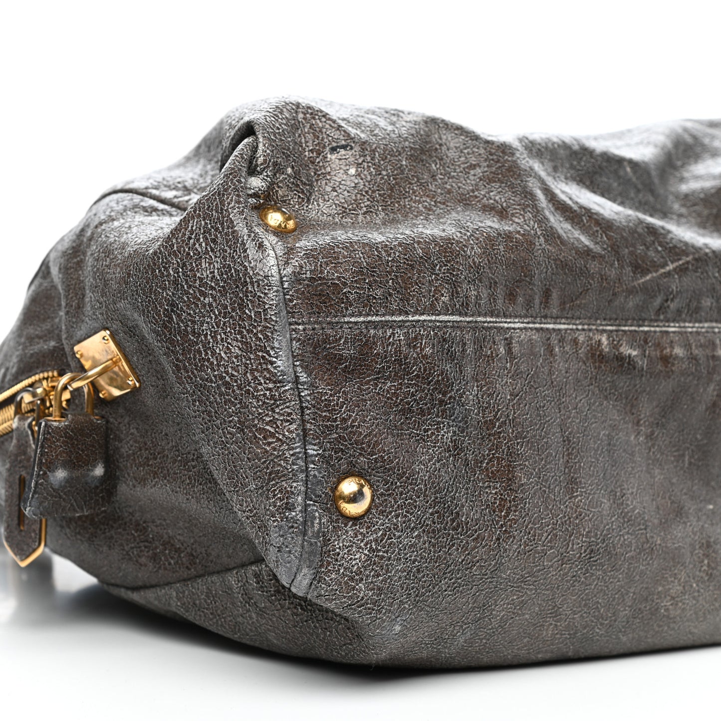 Cervo Lux Shoulder Bag Dark Grey