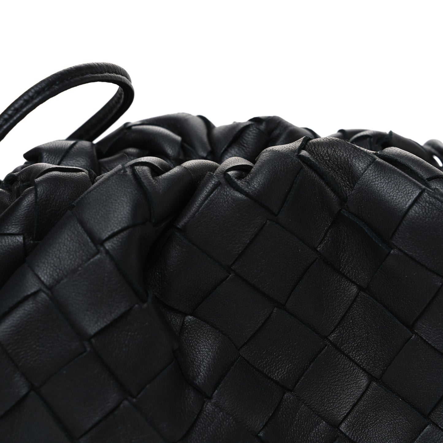 Nappa Intrecciato The Mini Pouch Black
