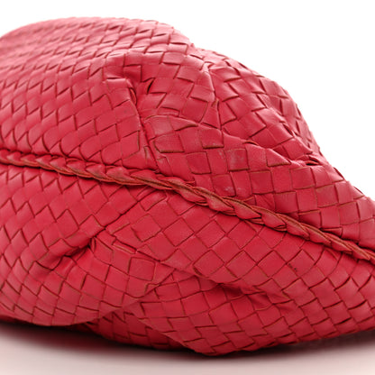 Bottega Veneta Nappa Intrecciato Medium Belly Veneta Hobo Fuchsia 7 of 10