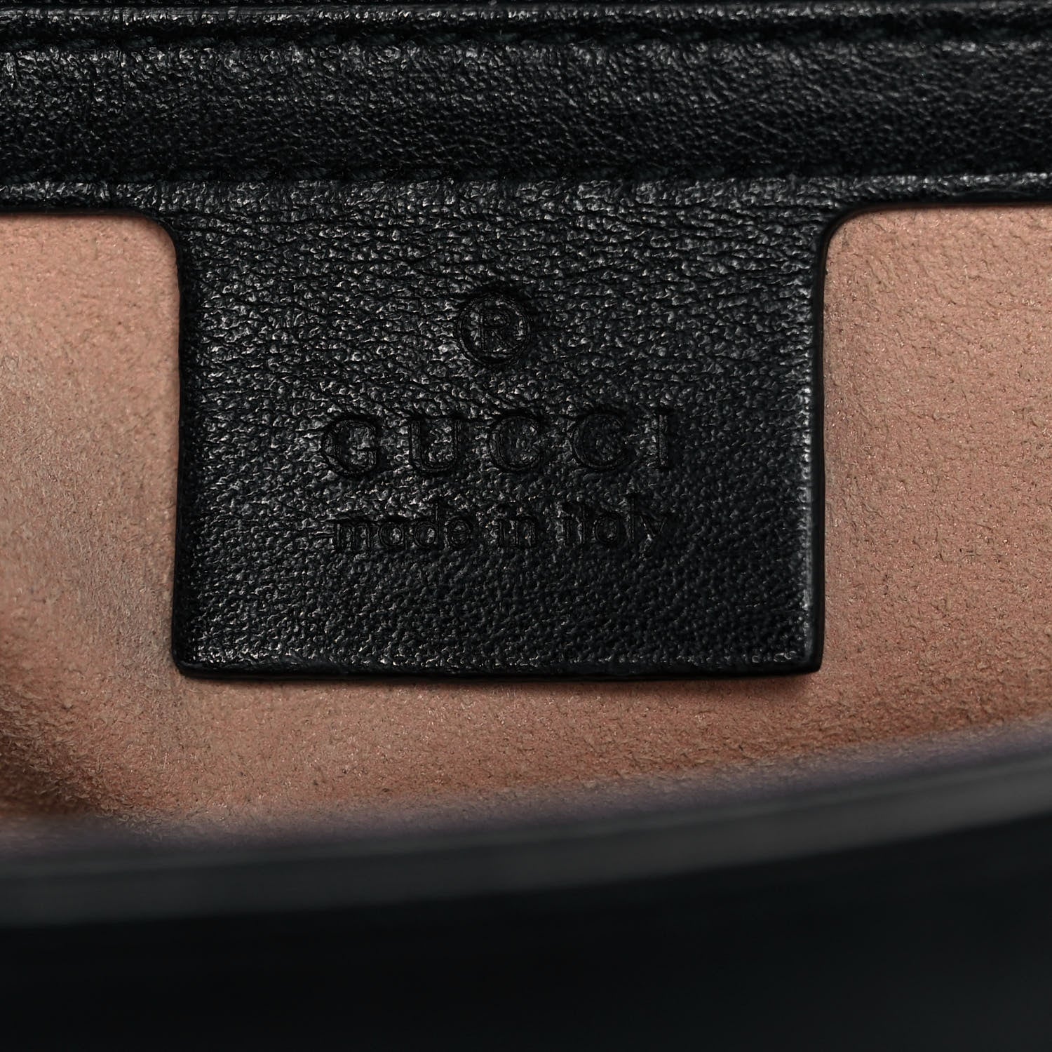 Gucci Calfskin Matelasse Large GG Marmont Shoulder Bag Black 6 of 9