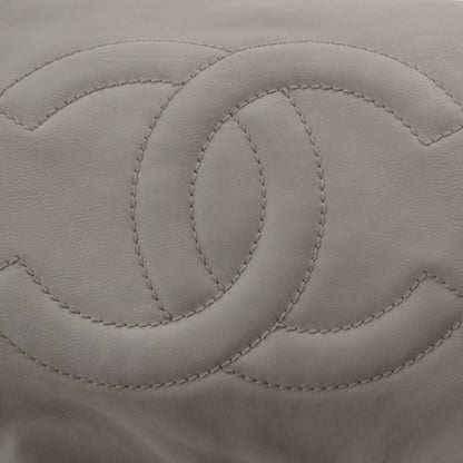 Chanel Leather Large Modern Chain Tote White 7 of 12