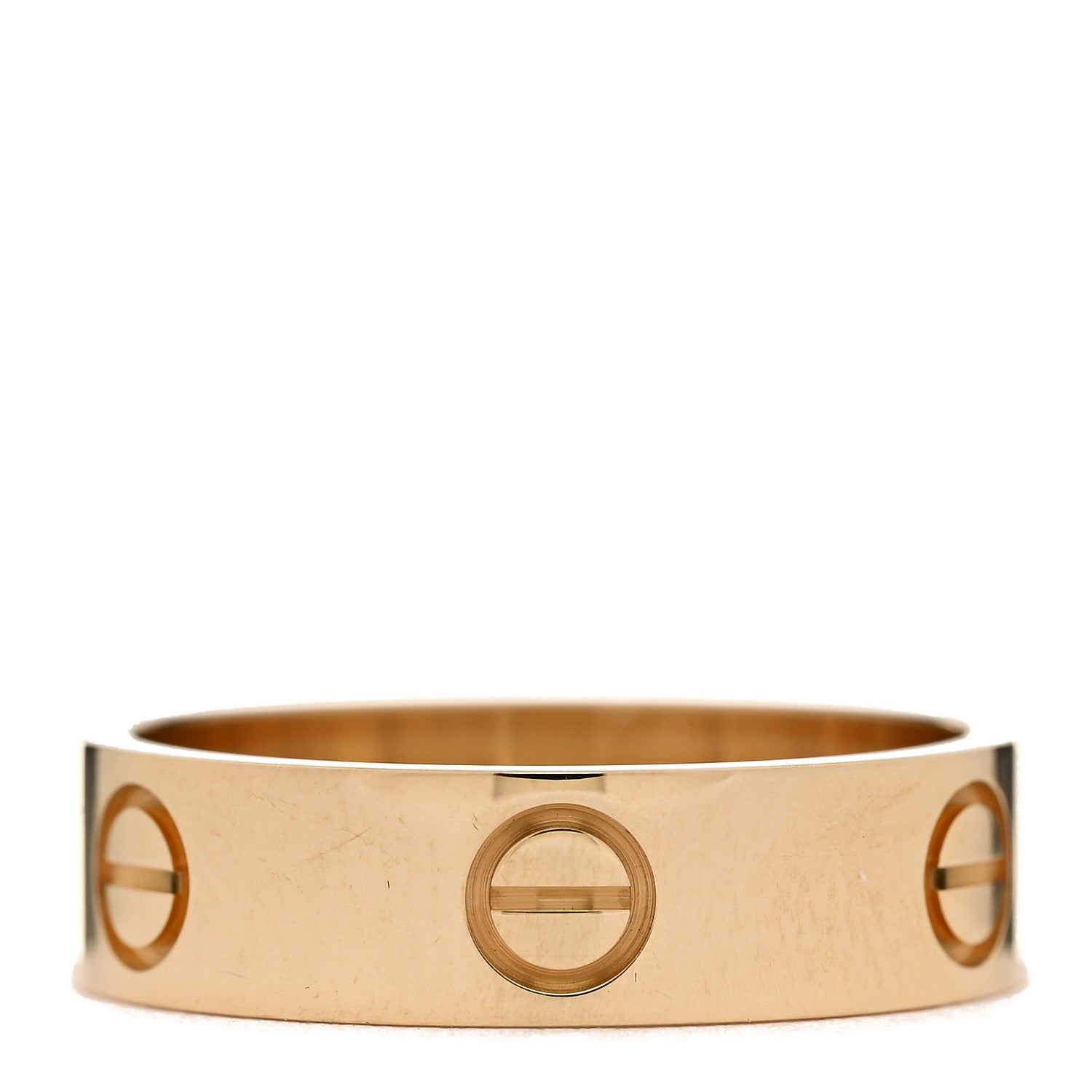 Cartier 18K Yellow Gold 5.5mm LOVE Ring 56 7.75 3 of 5