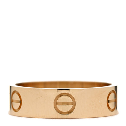 Cartier 18K Yellow Gold 5.5mm LOVE Ring 56 7.75 3 of 5