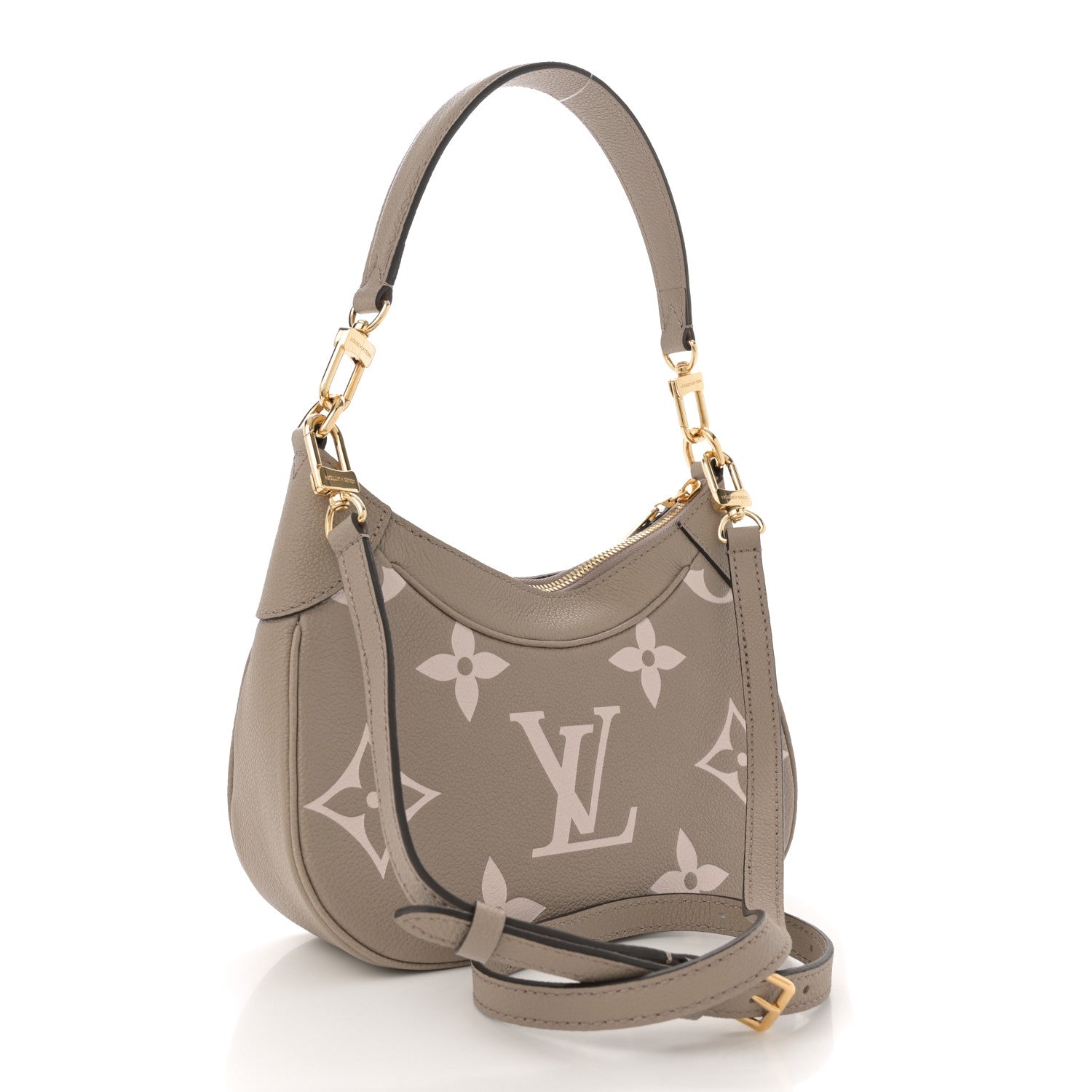Louis Vuitton Empreinte Monogram Giant Bagatelle NM Tourterelle Creme 3 of 11