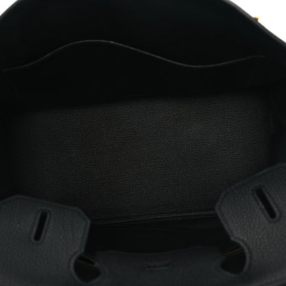 Hermes Togo BIRKIN 30 Black 5 of 11