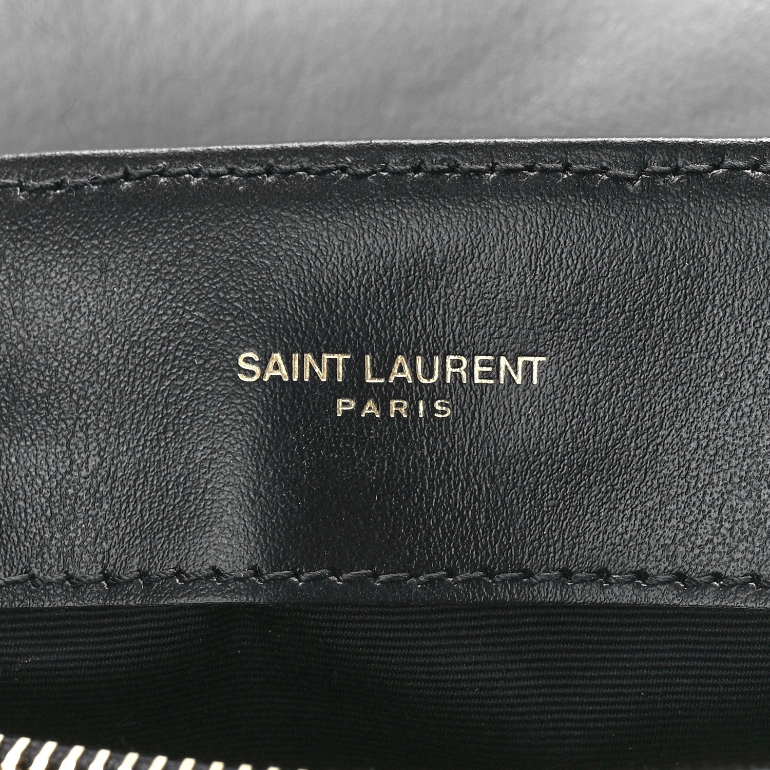 Saint Laurent Calfskin Y Quilted Monogram Small Loulou Chain Satchel Black 6 of 12