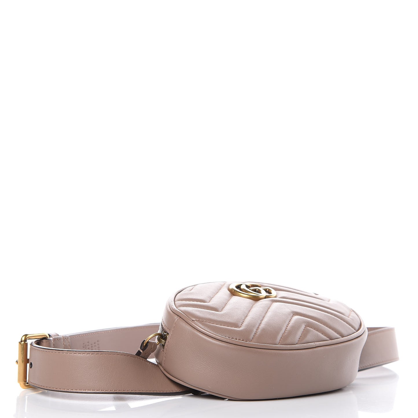 Calfskin Matelasse GG Marmont Belt Bag 95 38 Porcelain Rose