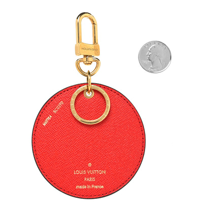 Louis Vuitton Monogram 2020 Christmas Animation Bumper Cars Bag Charm Key Ring Coquelicot 2 of 4