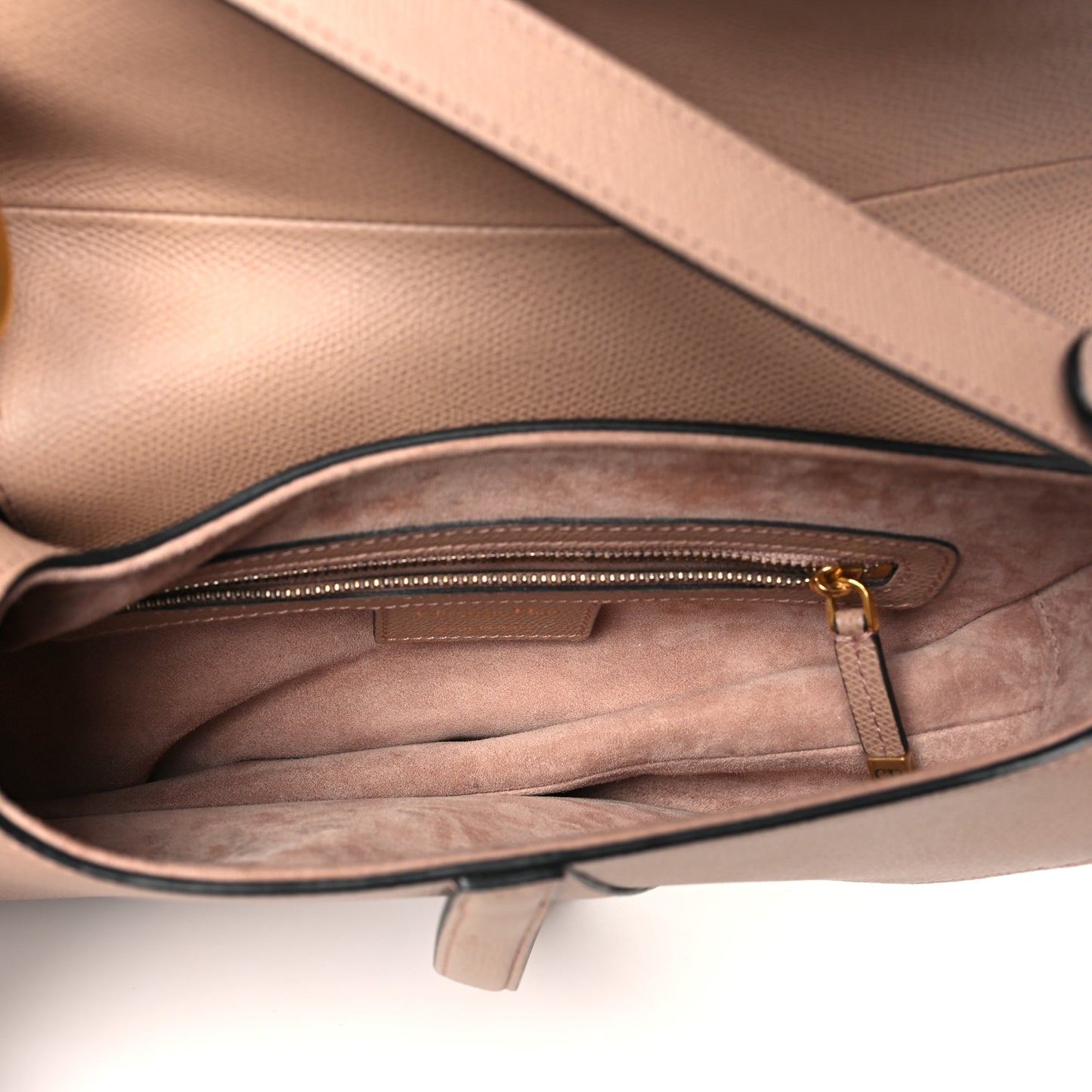 Grained Calfskin Saddle Bag Fard