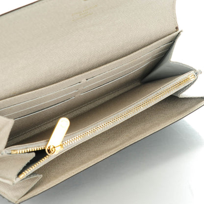 Louis Vuitton Monogram Dentelle Sarah Wallet Silver 5 of 9