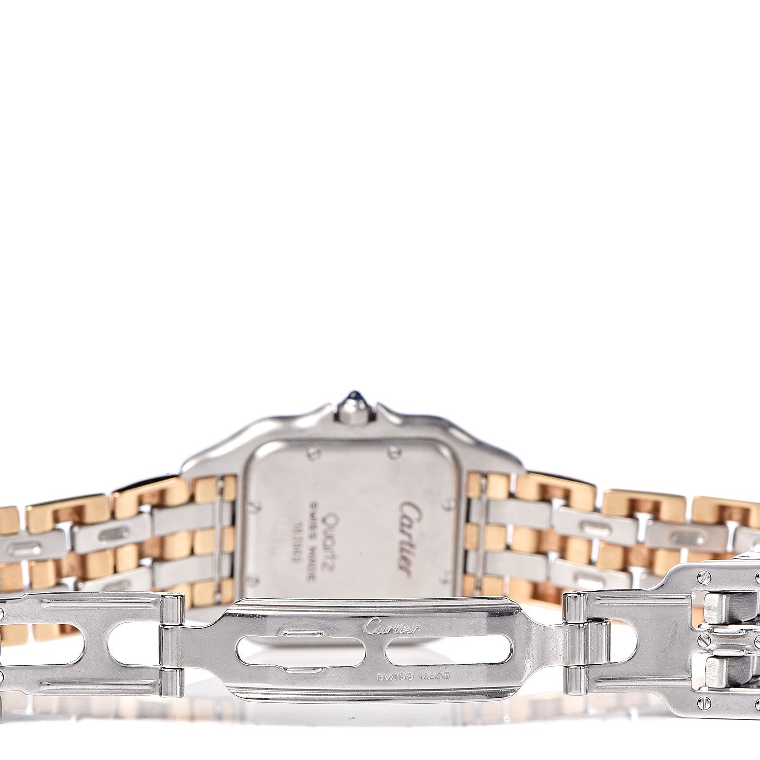 Cartier Stainless Steel 18K Yellow Gold 27mm Panthere Quartz Watch 5 of 7