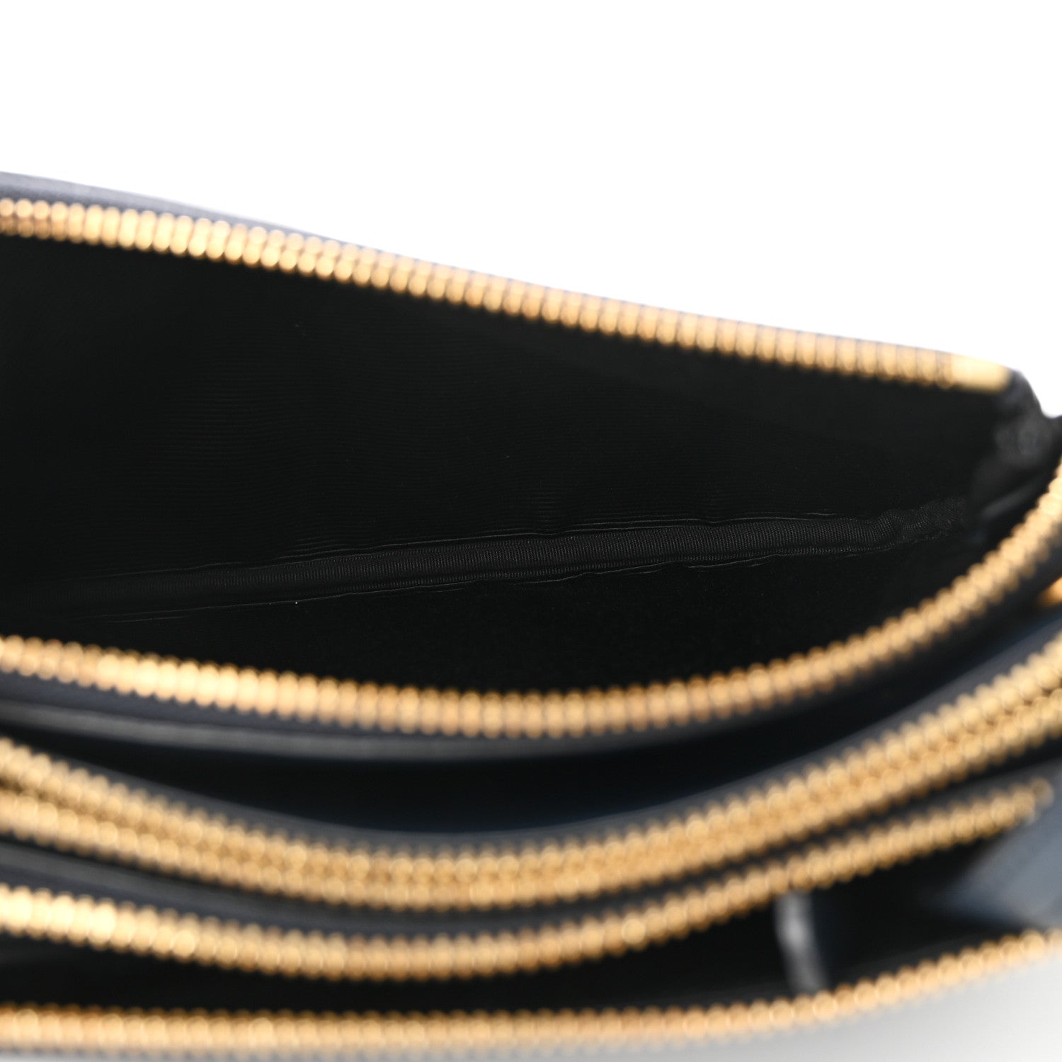 Celine Lambskin Small Trio Crossbody Bag Black 5 of 10