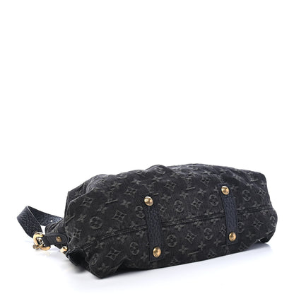 Louis Vuitton Denim Neo Cabby MM Black 4 of 10