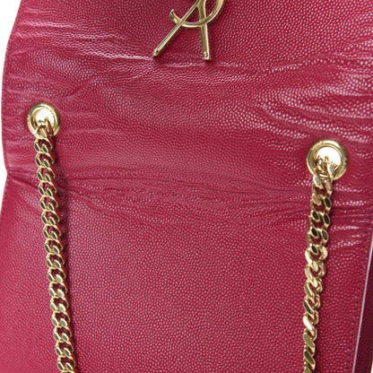 Saint Laurent Grain De Poudre Small Monogram Kate Satchel Bubblegum 8 of 11