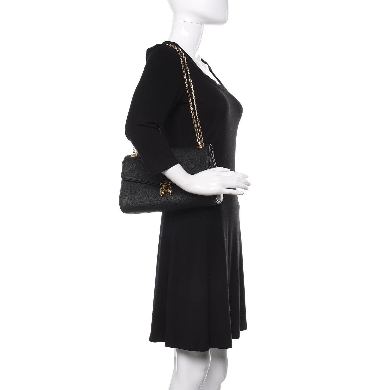 Louis Vuitton Empreinte Saint Germain PM Black 2 of 11
