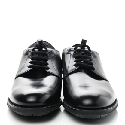 Louis Vuitton Calfskin Mens Formal Derby Shoes 9.5 Black 2 of 11