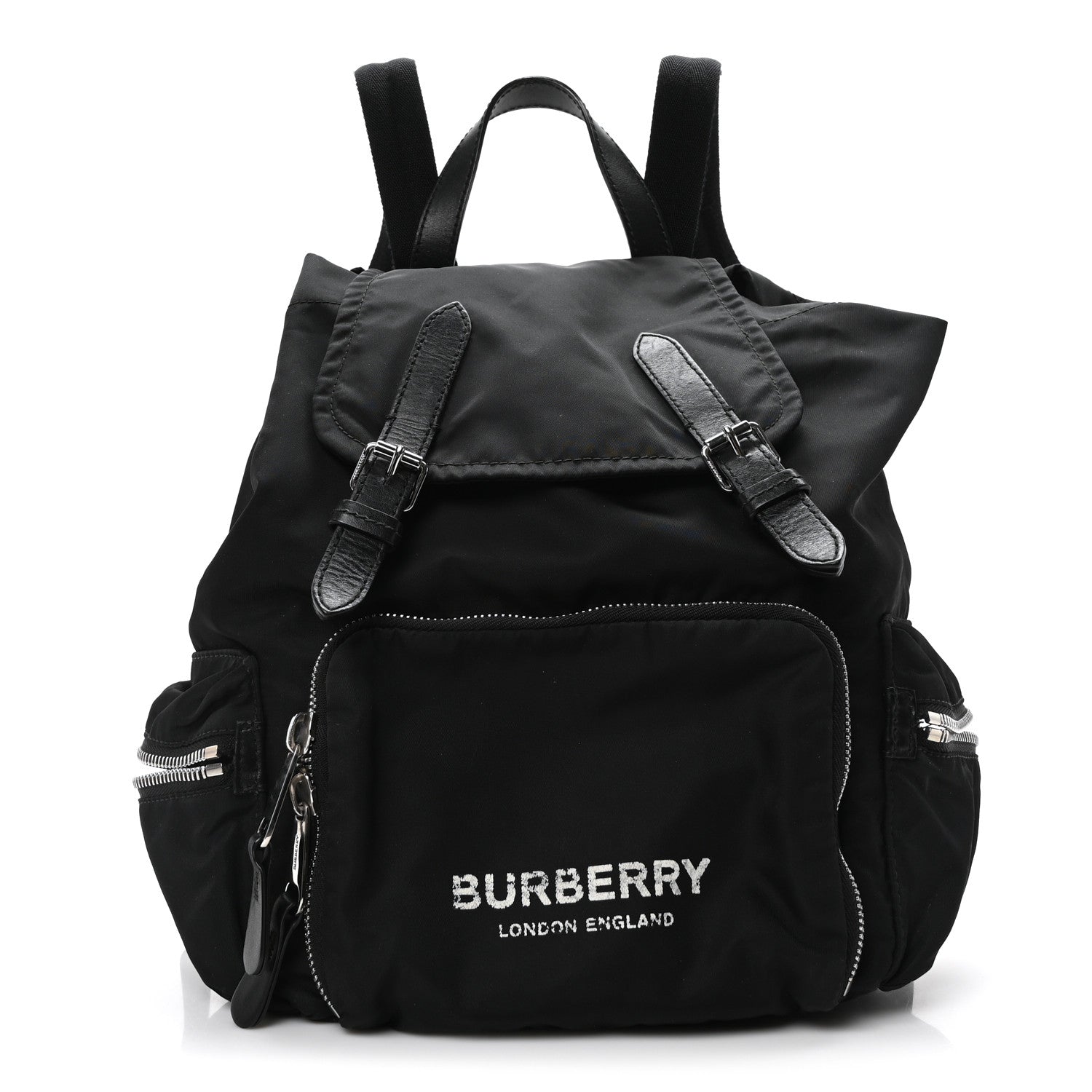 Burberry Nylon Logo Print Small Rucksack Backpack 1 of 9