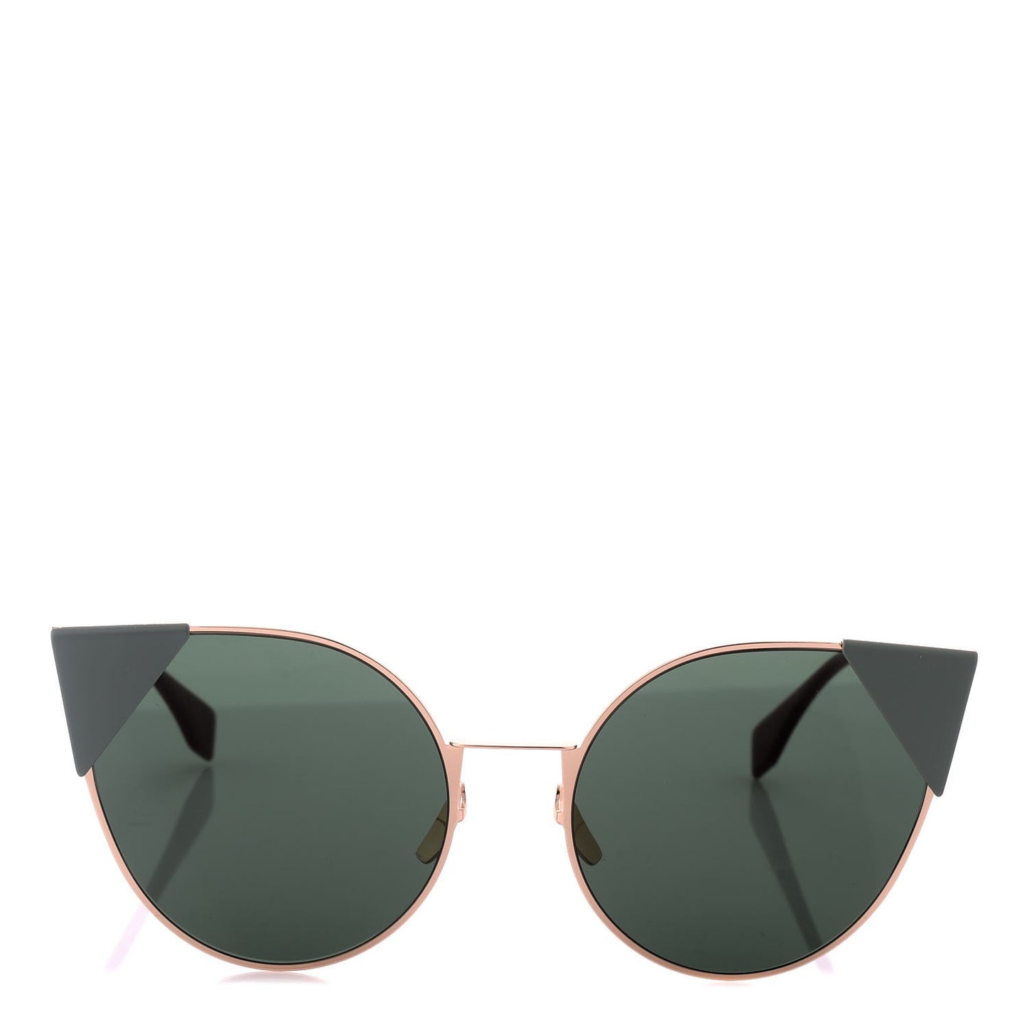 Iridia Sunglasses FF 0190 Rose Gold Green